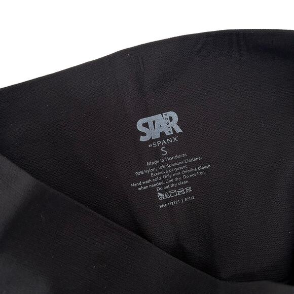 Spanx Star Power Black Seamless Leggings Sz S - Picture 2 of 5